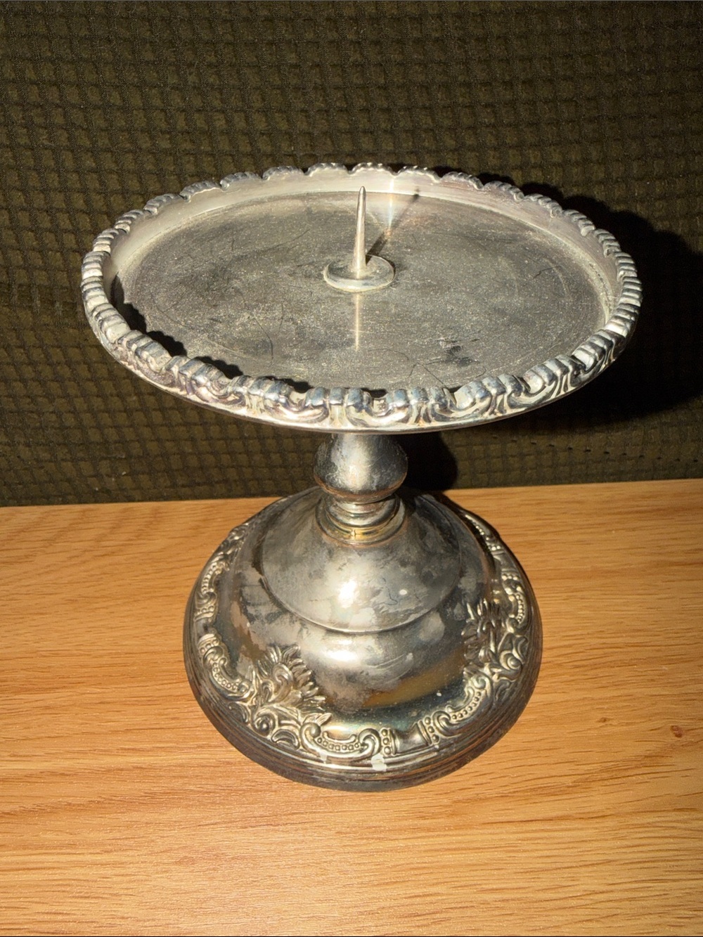 Beverly Clark Sterling Silver Candle Holder